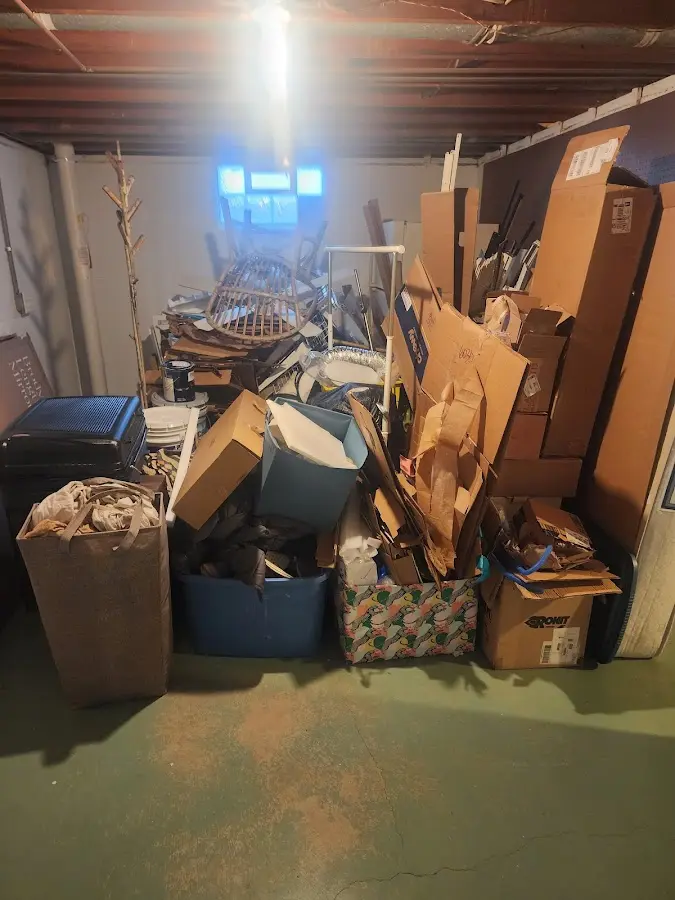 Roll-off dumpster container at job site for Yard Waste Dumpster Rental in Seffner